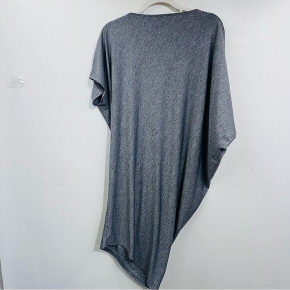 Athleta Sunlover Hilo UPF Mini Dress Heather Gray Asymmetric Size Small - Picture 7 of 13